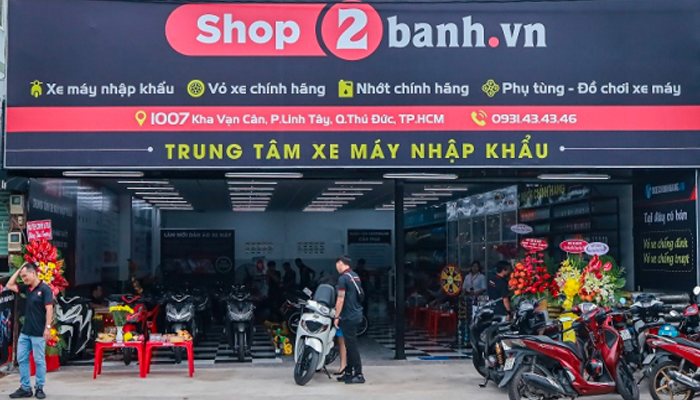 Shop2banh - Địa chỉ bán phụ tùng xe máy giá rẻ