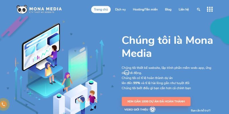 Mona Media - Công ty thiết kế website nội thất hàng đầu tại Việt Nam
