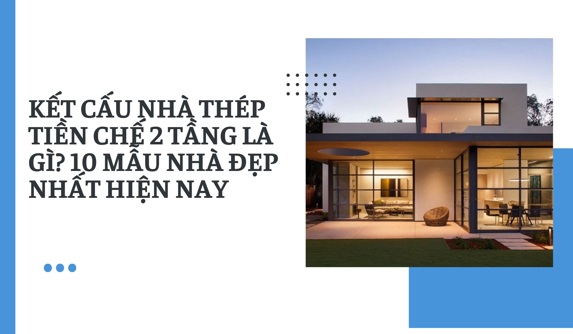 nhà thép tiền chế 2 tầng