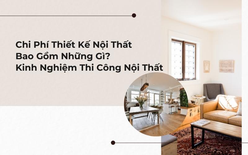 chi phí thiết kế nội thất