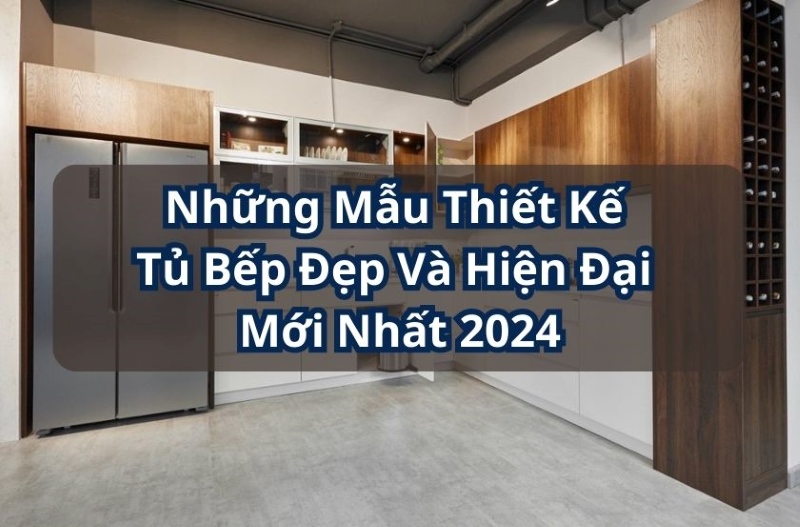 mẫu tủ bếp đẹp