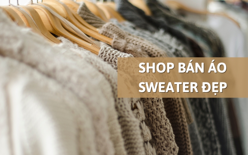 shop bán áo sweater đẹp