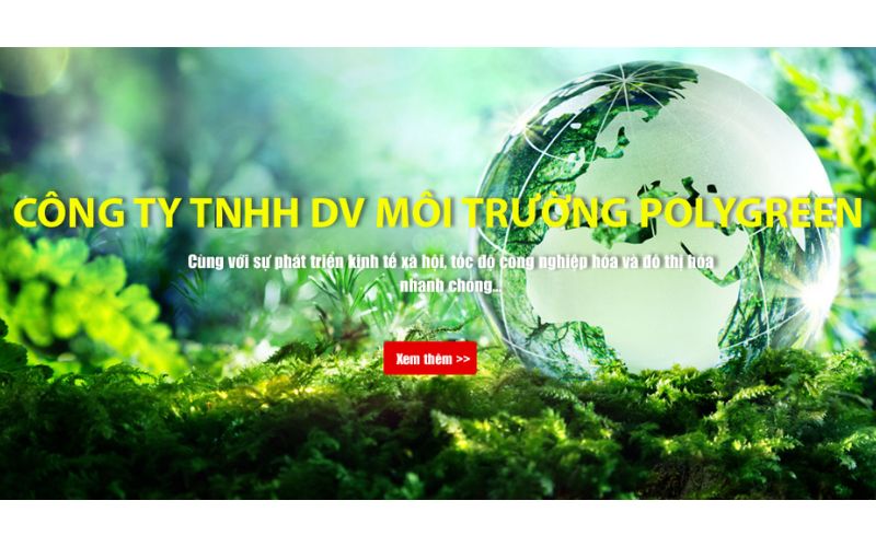 công ty dịch vụ môi trường Polygreen 