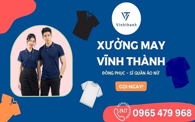 xưởng may đồng phục vĩnh thành