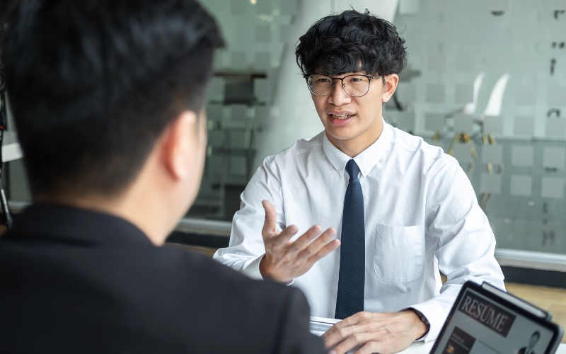 Có thể phỏng vấn trực tiếp và nhận kết quả nhanh