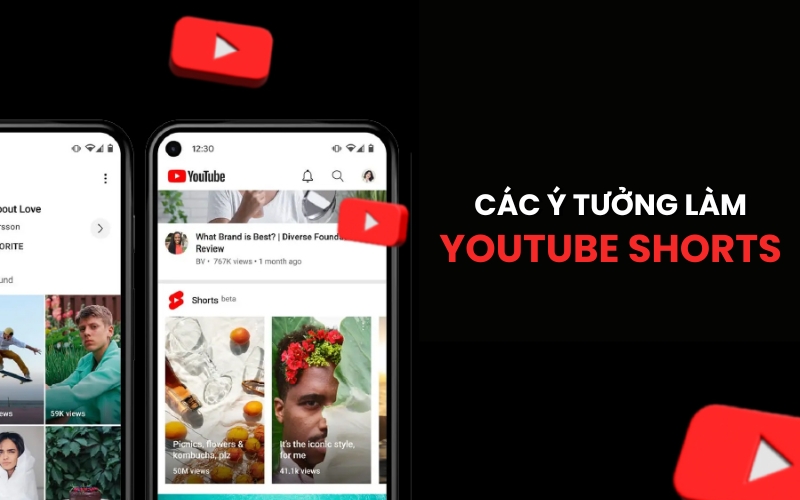 ý tưởng làm YouTube Shorts
