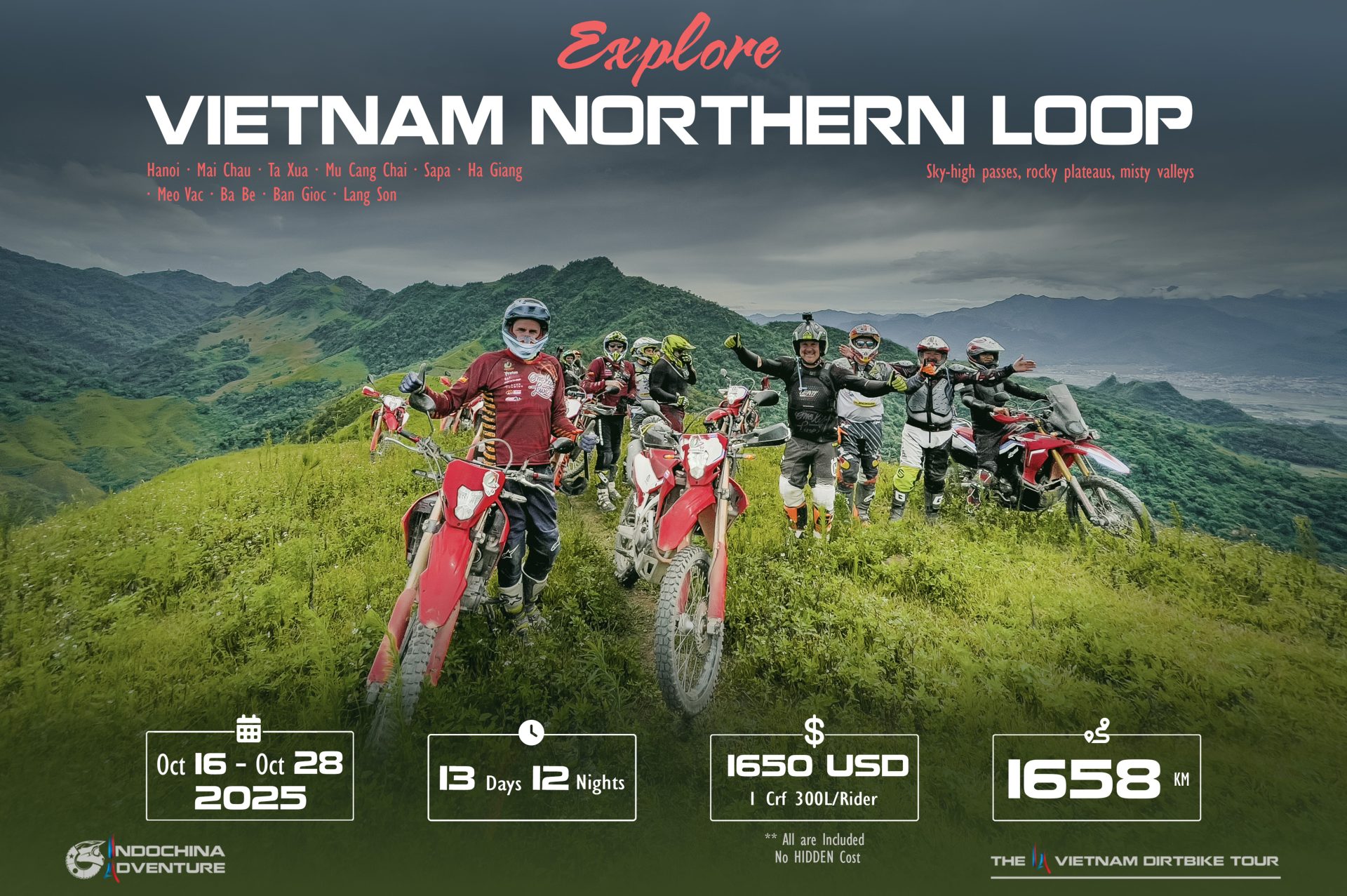 IAdventureTours - Công ty tổ chức tour phượt xe máy uy tín