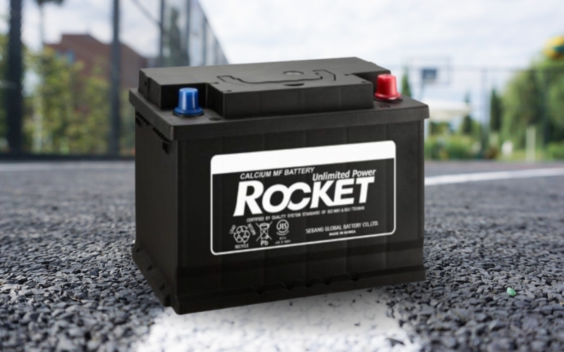 Ắc quy thương hiệu Rocket