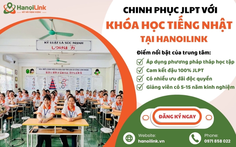 Trung tâm Đào tạo Nhật ngữ HanoiLink 