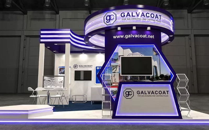 Mẹo trang trí và sắp xếp đèn LED gian hàng thu hút khách