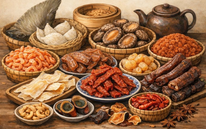 Đặc sản sấy khô Quảng Châu