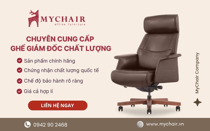 Mua ghế giám đốc cao cấp tại MyChair.vn